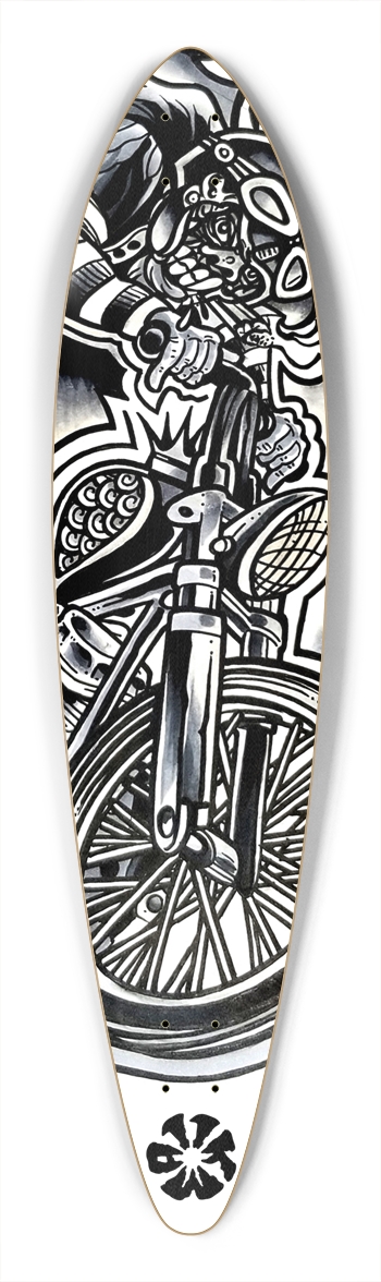 KMA11 KICKER Longboard Pintail Longboard