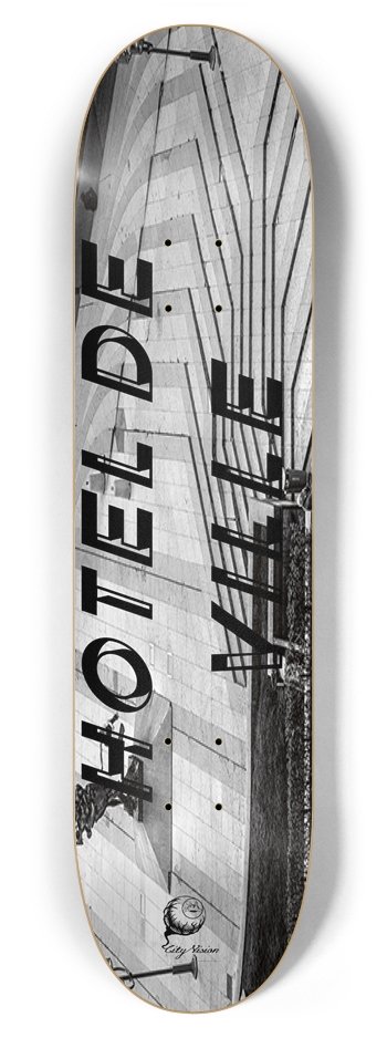 Hotel de Ville (Lyon, France) 7.87 7-7/8 Skateboard Deck