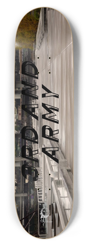 3rd & Army (San Francisco) 8.50 8-1/2 Skateboard Deck