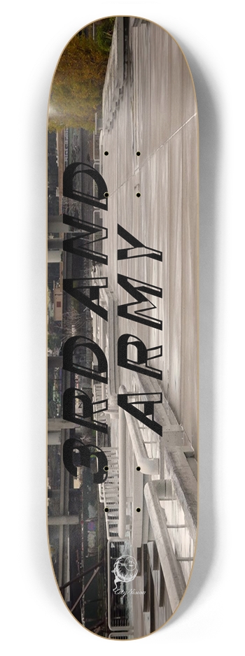 3rd & Army (San Francisco) 7.87 7-7/8 Skateboard Deck