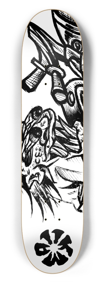 KMA11 OGSIDESHOW Skateboard 7-1/2 Skateboard Deck