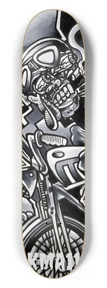 KMA11 SMOKING.  Skateboard 