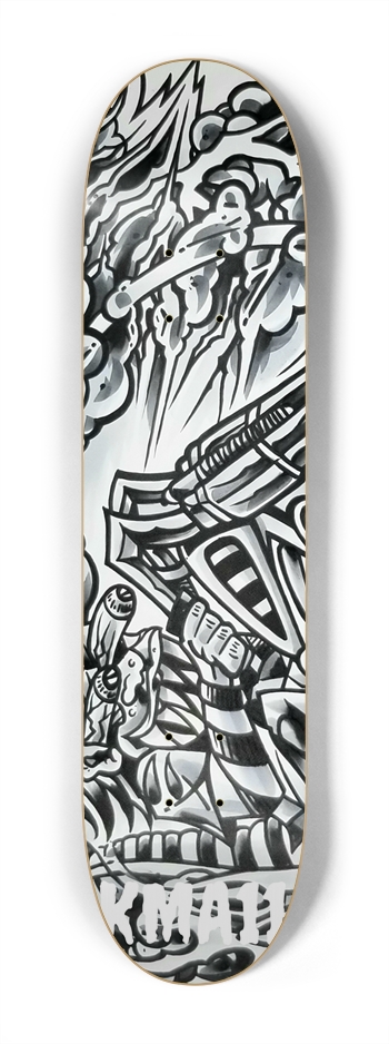 KMA11 LONGFORK Skateboard 7-1/4 Mini/Kid Skateboard