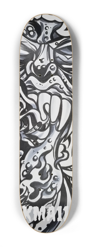 KMA11 PSYCHOTRIP Skateboard 7-1/4 Mini/Kid Skateboard