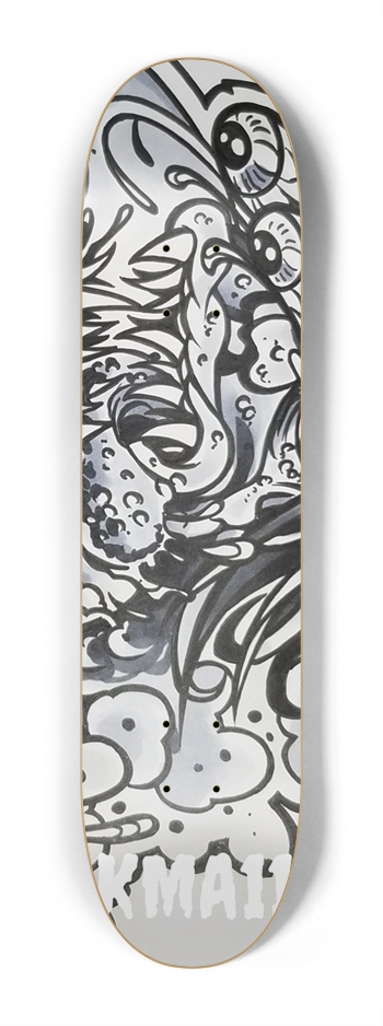 KMA11 WILDSIDE Skateboard 7-1/4 Mini/Kid Skateboard