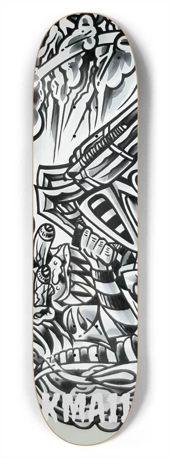 KMA11 LONGFORK Skateboard 7-3/4 Skateboard Deck