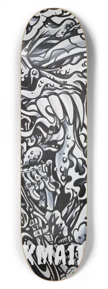 KMA11 PSYCHOTRIP Skateboard 7-3/4 Skateboard Deck