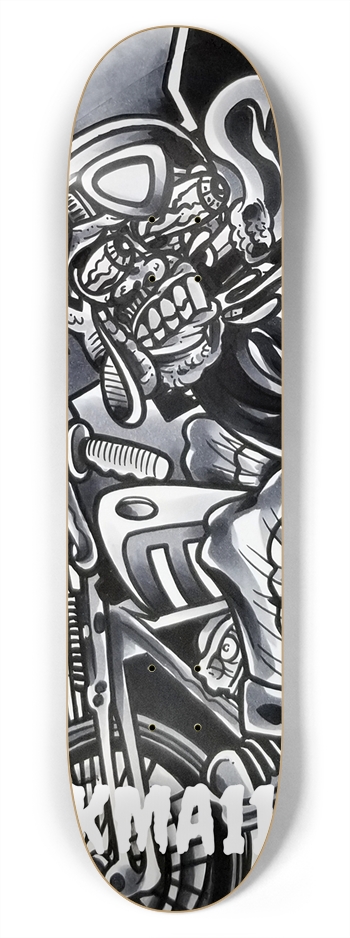 KMA11 SMOKING Skateboard 