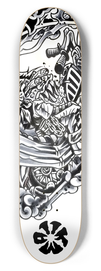 KMA11 SIDESHOW Skateboard 7-3/4 Skateboard Deck