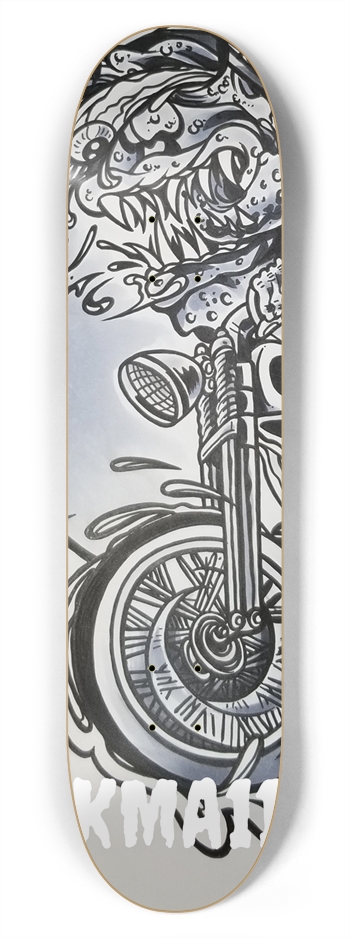 KMA11 WILDSIDE Skateboard 7-3/4 Skateboard Deck