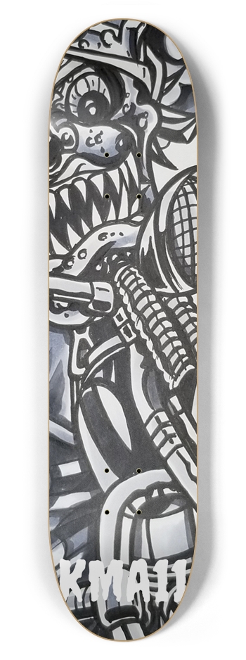  KMA11 BURNING INSIDE Skateboard 