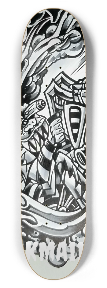 KMA11 LONGFORK Skateboard 7-5/8 Skateboard Deck