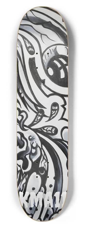 KMA11 PSYCHOTRIP Skateboard 7-5/8 Skateboard Deck