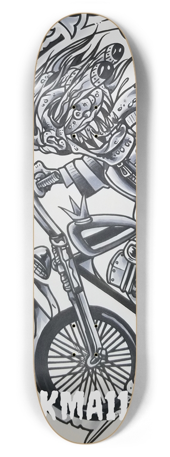 KMA11 RIDEORDIE Skateboard 7-5/8 Skateboard Deck