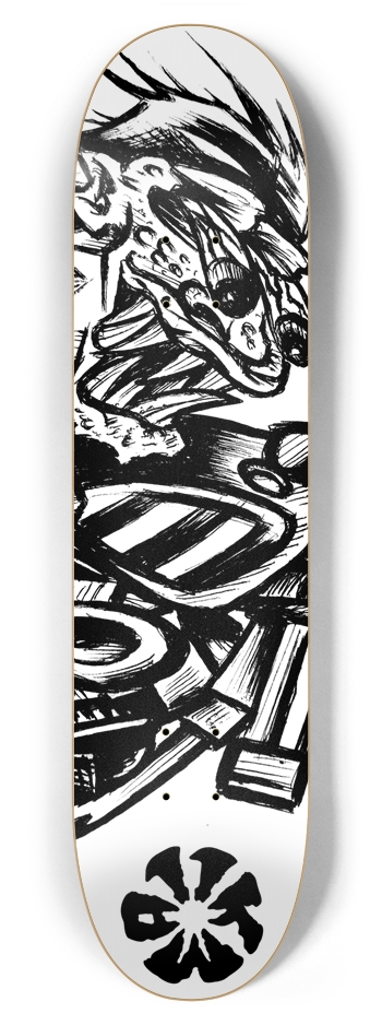 KMA11 OGSIDESHOW Skateboard 7-7/8 Skateboard Deck