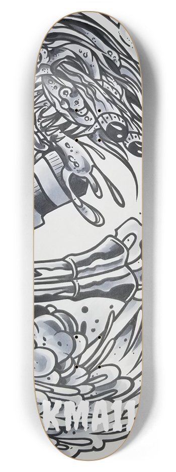 KMA11 RIDEORDIE Skateboard 7-7/8 Skateboard Deck