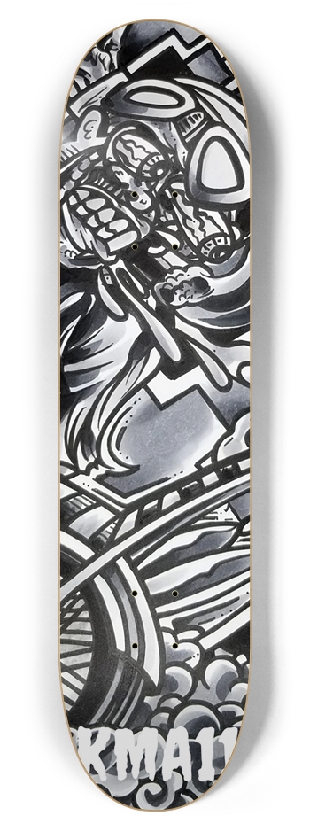 KMA11 SMOKING Skateboard 7-7/8 Skateboard Deck