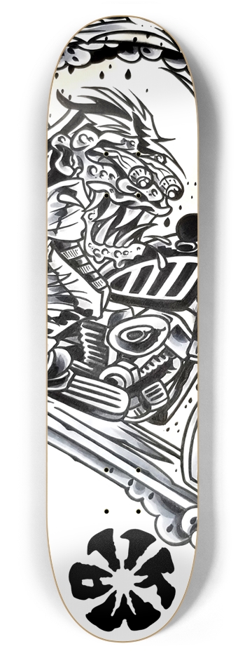 Knuckles SIDESHOW Skateboard 7-7/8 Skateboard Deck