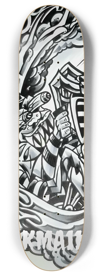 KMA11 LONGFORK Skateboard 8 Inch Skateboard Deck