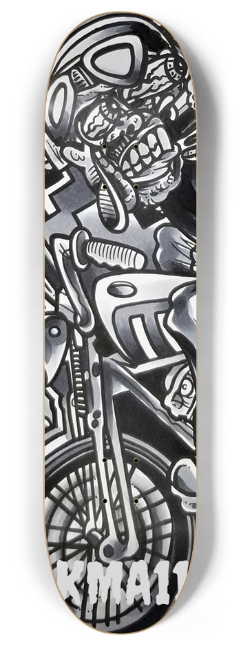KMA11 SMOKING Skateboard 8 Inch Skateboard Deck