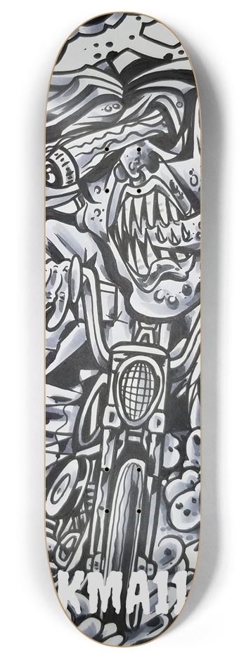 KMA11 TILLDEATH Skateboard 8 Inch Skateboard Deck
