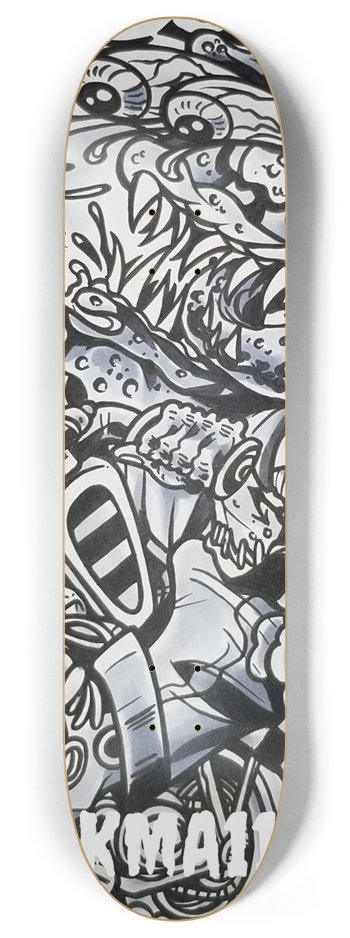 KMA11 WILDSIDE Skateboard 8 Inch Skateboard Deck