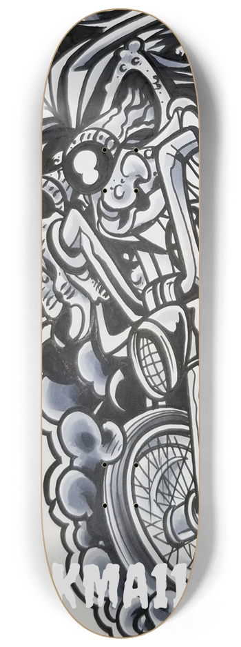 KMA11 8BALL Skateboard 8-1/4 Skateboard Deck