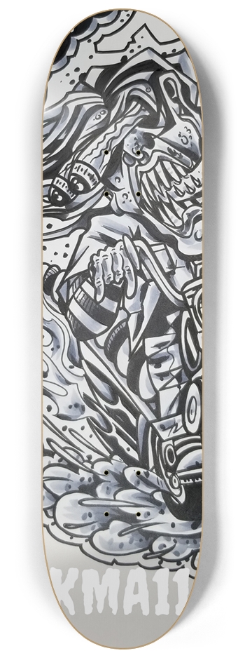 KMA11 TILLDEATH Skateboard 8-1/4 Skateboard Deck