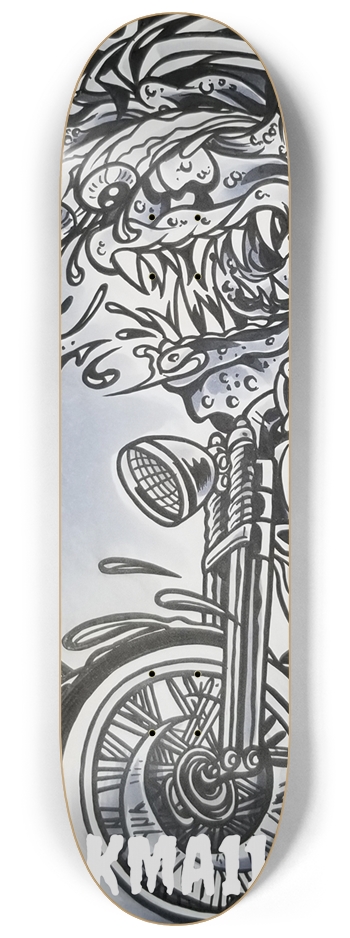 KMA11 WILDSIDE Skateboard 8-1/4 Skateboard Deck