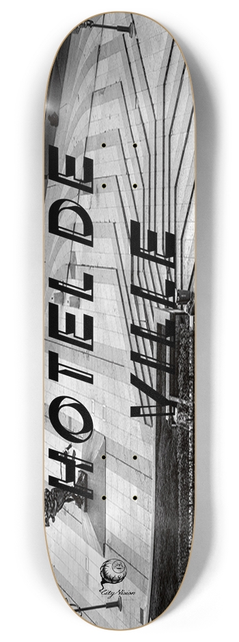 Hotel de Ville (Lyon, France) 8.00 8 Inch Skateboard Deck