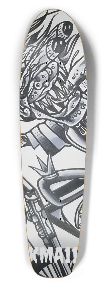 KMA11 RIDEORDIE Skateboard Bottle Tail