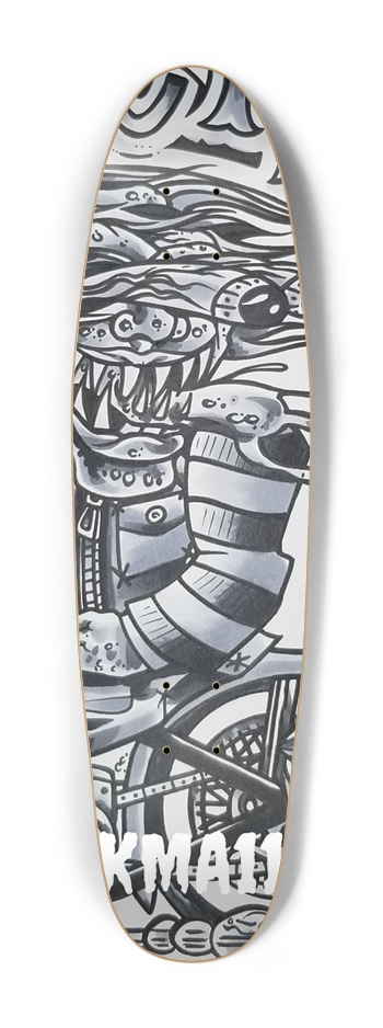 KMA11 RIDEORDIE Skateboard Cruiser Shape