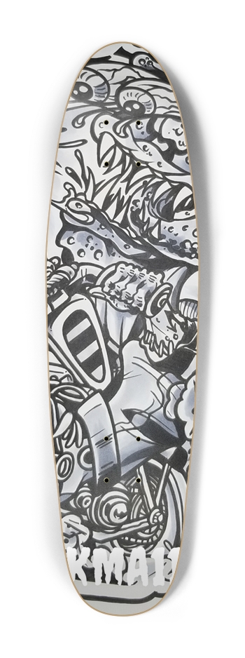 KMA11 WILDSIDE Skateboard Cruiser Shape