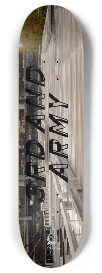 3rd & Army (San Francisco) 8.00 8 Inch Skateboard Deck