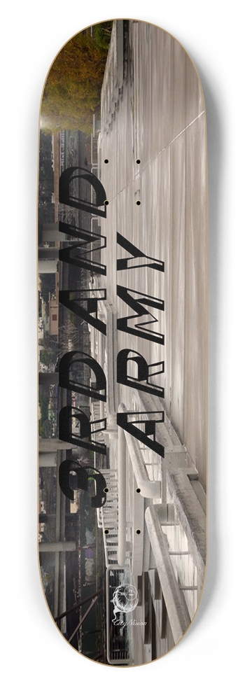 3rd & Army (San Francisco) 8.75 8-3/4 Inch Skateboard