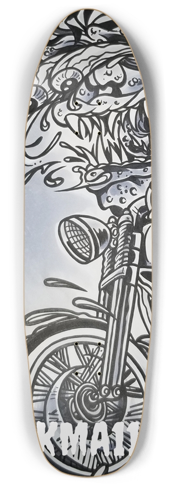 KMA11 WILDSIDE Skateboard Punk Nose Pool Shape