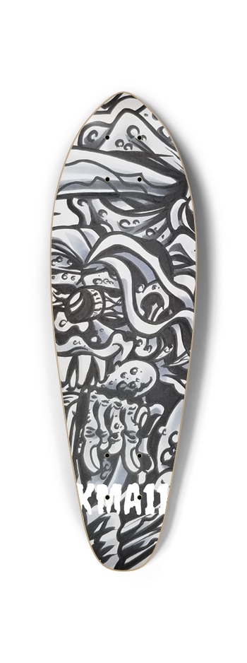KMA11 PSYCHOTRIP Skateboard Mini Cruiser