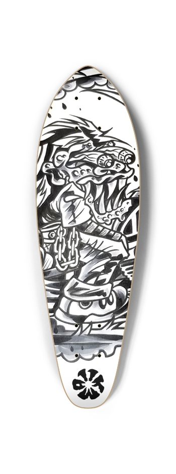 KMA11 SIDESHOW Skateboard Mini Cruiser