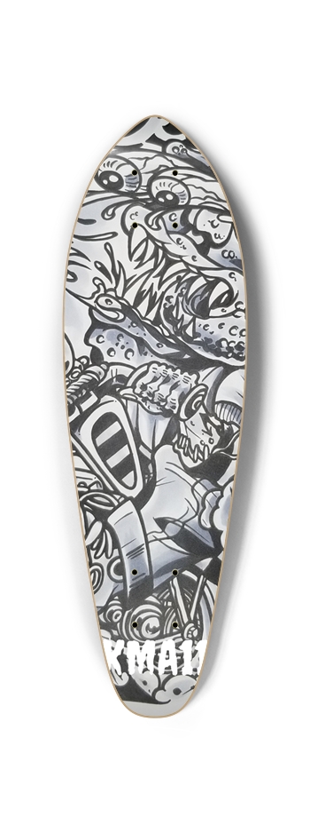 KMA11 WILDSIDE Skateboard Mini Cruiser