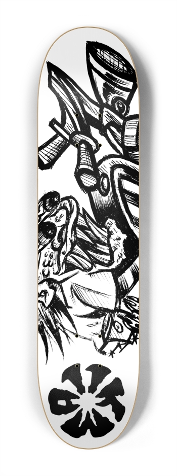 KMA11 OGSIDESHOW Skateboard 7-1/4 Mini/Kid Skateboard