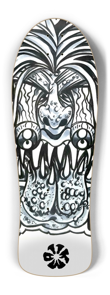 KMA11 BARDEMON Skateboard Old School Shape