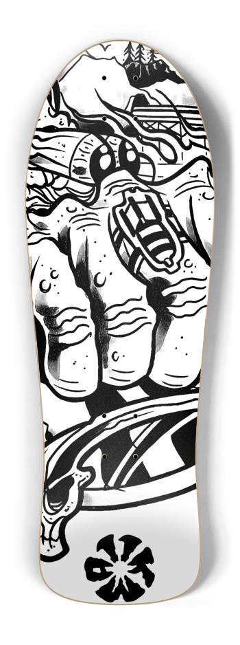 KMA11 FREEBOMBERS Skateboard 