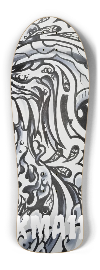 KMA11 PSYCHOTRIP Skateboard Old School Shape