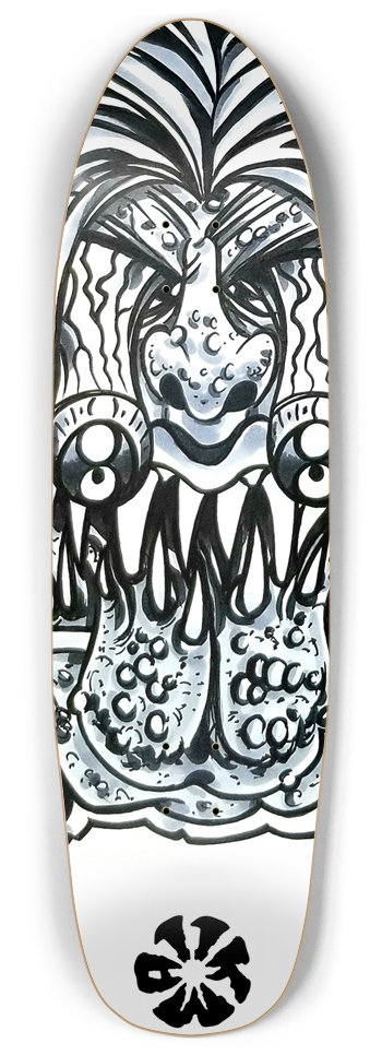 KMA11 BARDEMON Skateboard Punk Nose Shape