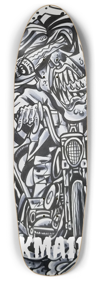 KMA11 TILLDEATH Skateboard Punk Nose Shape
