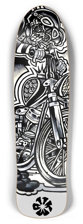 KMA11 KICKER Skateboard Retro Rocket