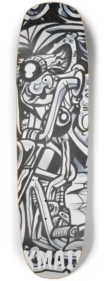 KMA11 8BALL Skateboard Square Nose