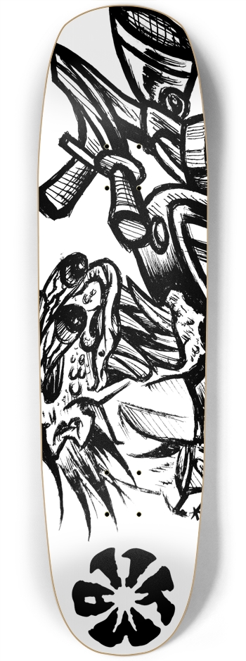 KMA11 OGSIDESHOW Skateboard Square Nose