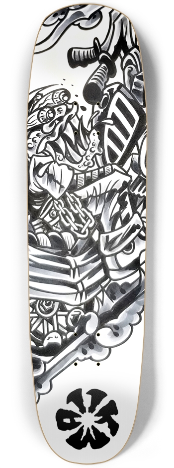 KMA11 SIDESHOW Skateboard Square Nose