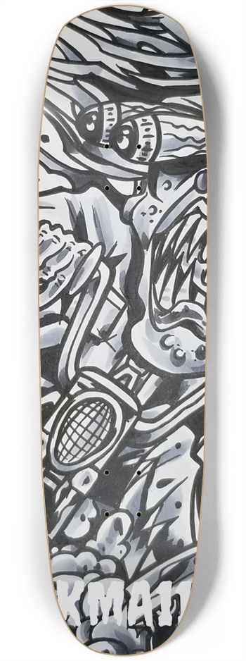 KMA11 TILLDEATH Skateboard Square Nose